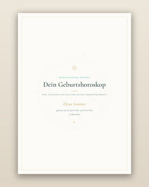Geburtshoroskop