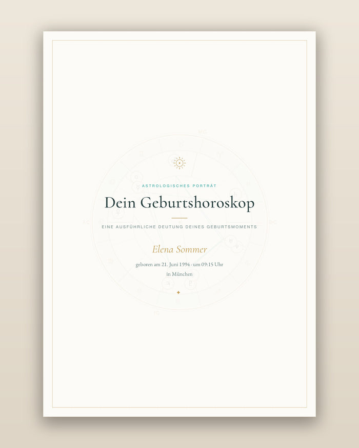 Geburtshoroskop
